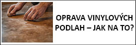 Oprava vinylovych podlah - jak na to